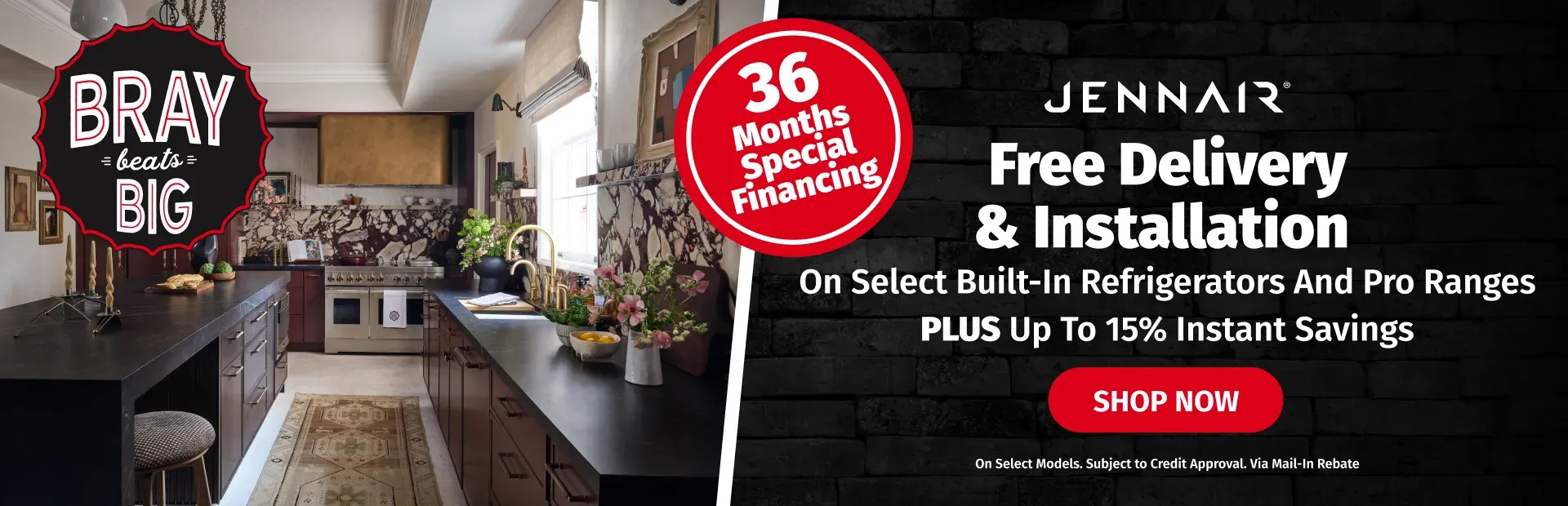 Bray Beats Big JennAir